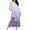 Multicolor, variant on Aboser Casual Zipper Front Robes for Women Vintage Print Long Sleeve Housecoat Soft Zip Up Nightgown Loose Fit Long Loungewear Bathrobe with Pockets