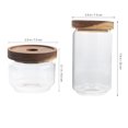thumbnail image 2 of NUOLUX 2Ud De Vidrio Transparente Para Guardar Y Café En Casa, 2 of 8