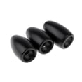 thumbnail image 3 of 2x Plomado Tungsteno Flipping Husillo Forma Pesas Forma Curvada Weights de Pesca , 3pcs 3 16 3pcs, 3 of 6
