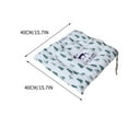 thumbnail image 5 of YZEGDCH Cushion Clearance Dining Chair Cushions with Ties Soft Comfort Non Slip Square Seat Pads Foam Car Seat Cushions Outdoor Furniture Pads for Kitchen Dining Office Chair, 5 of 5