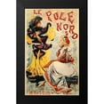 thumbnail image 2 of Vintage Apple Collection 13x18 Black Modern Framed Museum Art Print Titled - Le Pole Nord, 2 of 5