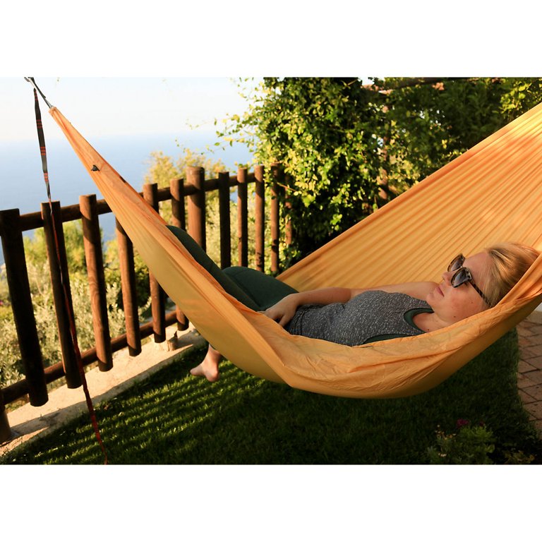 Kammok Roo Double Hammock Gold: Portable, Lightweight