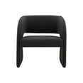 thumbnail image 2 of American Home Classic Foy Upholstered Modern Fabric Chair in Black, 2 of 7