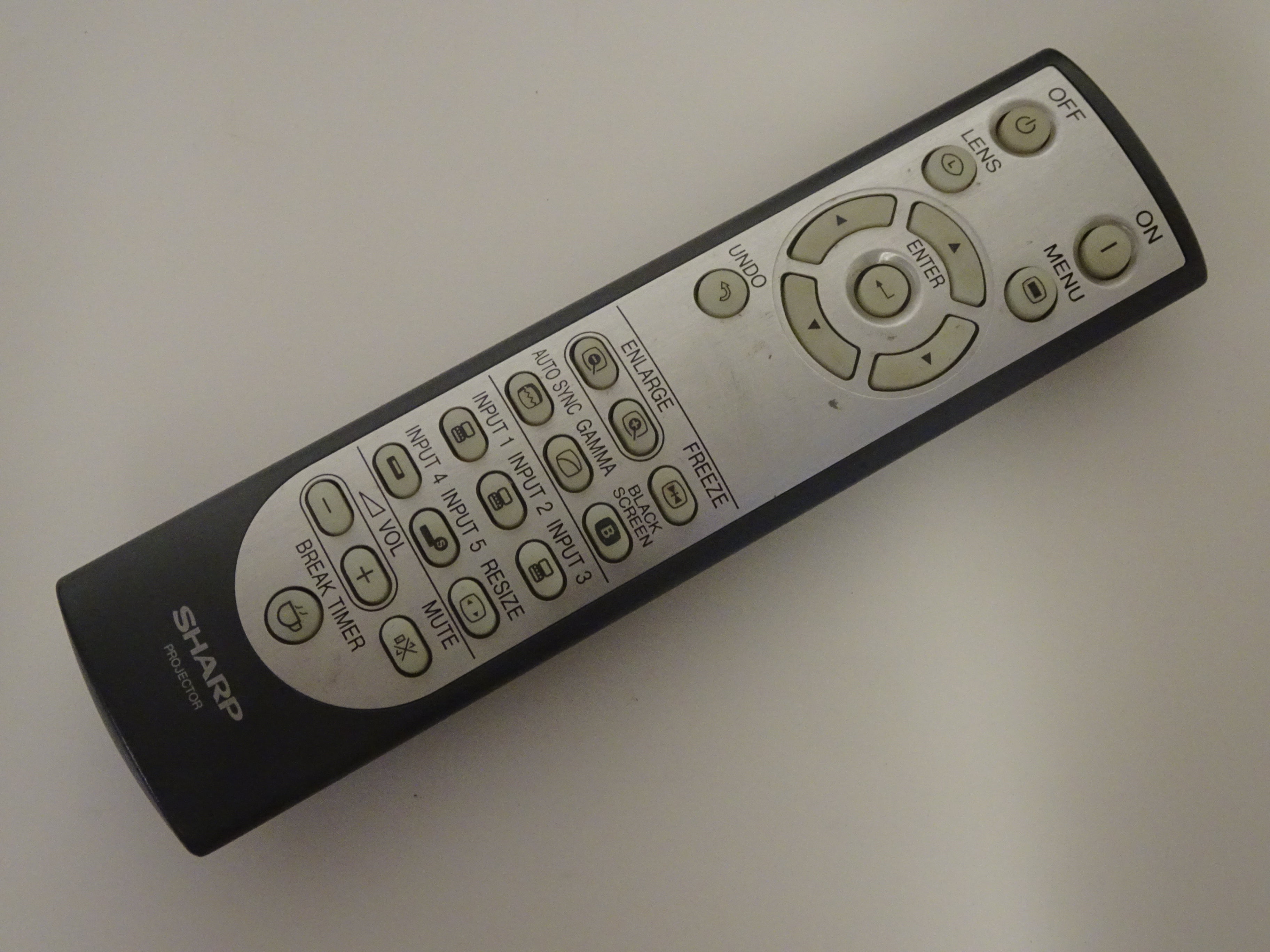 Sharp RRMCGA048WJSA LCD Projector Remote Control XGP25 XGP25X