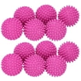 thumbnail image 2 of Laundry  Balls, Environmentally Friendly Reusable Rose Red 12Pcs Washing Ball Non- Washing Ball, For Home Clothes Fabric Dryer Machined, 2 of 8