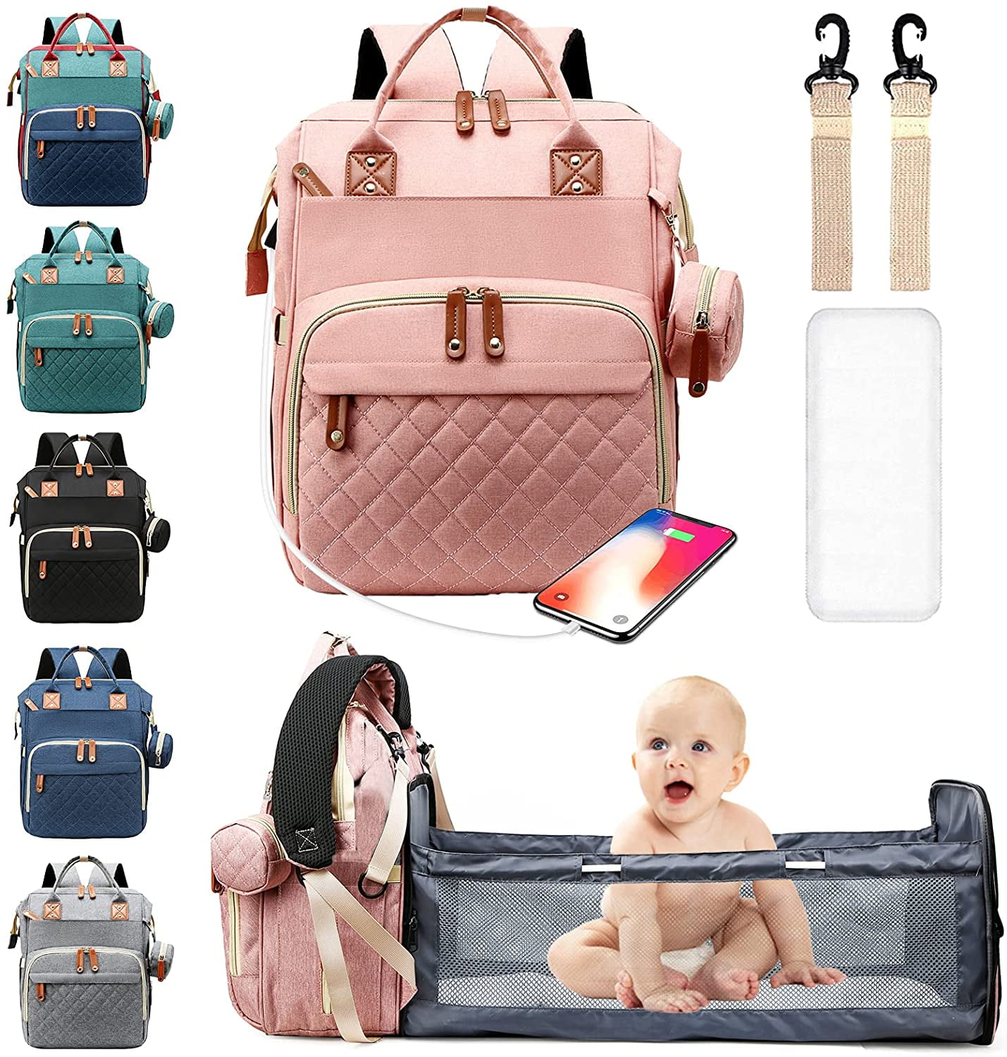 Petunia Pickle Bottom Disney Princess Diaper Bag | Ace Backpack – EasyTot