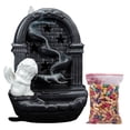 thumbnail image 1 of Cupid Backflow Incense Burner with LED Light Incense Holder Decor, 1 of 9