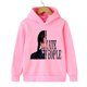 thumbnail image 2 of Sudadera con capucha para niños de los años 90, sudaderas Wednesday Adams, odio a la gente, ropa de dibujos animados, niños, niñas, niños, nunca dejes de ir a la universidad, 2 of 5