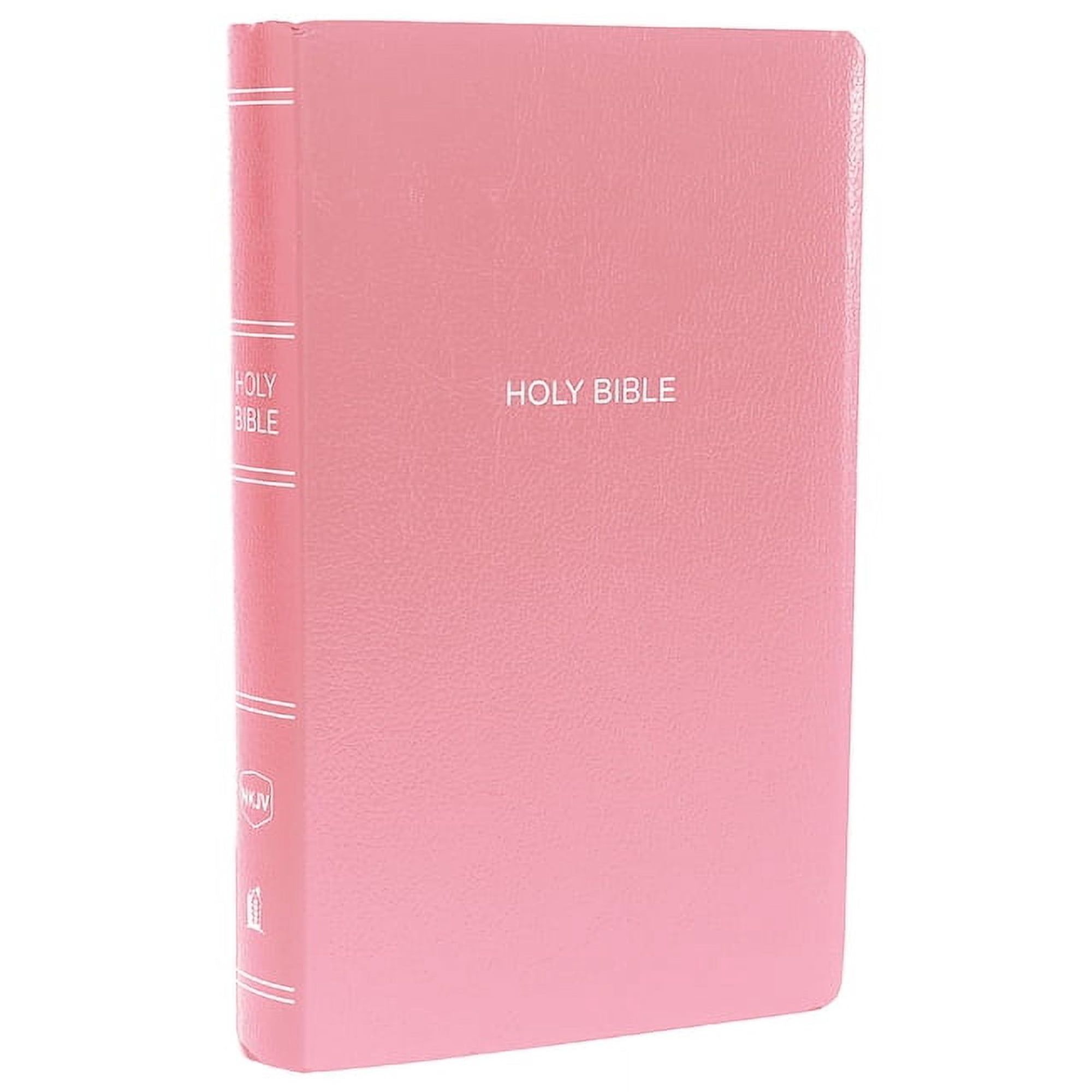 NKJV, Gift and Award Bible, Leather-Look, Pink, Red Letter Edition, (Paperback)