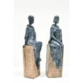 thumbnail image 2 of AFD Home 12024933 Tribal African Women Figurines - Set of 2, 2 of 5