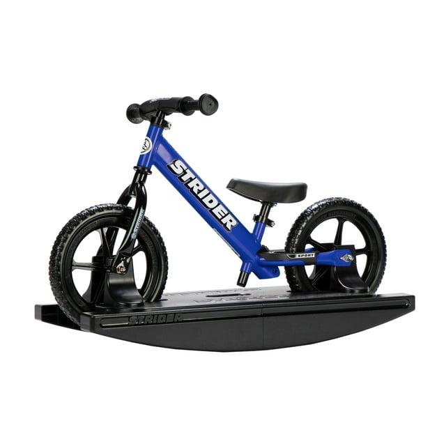 Strider - 12 Sport 2-in-1 Rocking Bike, Ages 6 months to 5 Years - Blue