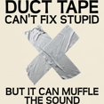 thumbnail image 3 of CafePress - Duct Tape Fix Stupid Muffle The Sound T Shirt - Men's Classic Graphic T-Shirt, 3 of 4