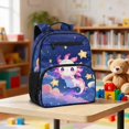thumbnail image 2 of Jeiento Axolotl 13.5 Inch Kids Preschool Backpack for Toddler, Starry Sky Lightweight School Bag for 2-5 Year Old Girls, Bookbag with Pockets, 2 of 7