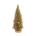 thumbnail image 1 of de Navidad artificial de mesa de Navidad de escritorio Habitación Dormitorio Manualidades Adorno de Navidad de mesa Regalo de Navidad Oro brillante, 1 of 8