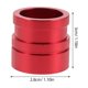 thumbnail image 2 of FELTECHELECTR 1Par Separador De Cubo Para Motocicleta De Aluminio Rojo Resistente Para Uso Todoterreno, 2 of 8
