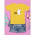 thumbnail image 3 of Awesome Today Cat Crown T-Shirt Juniors -Image by Shutterstock,  x-Small, 3 of 4