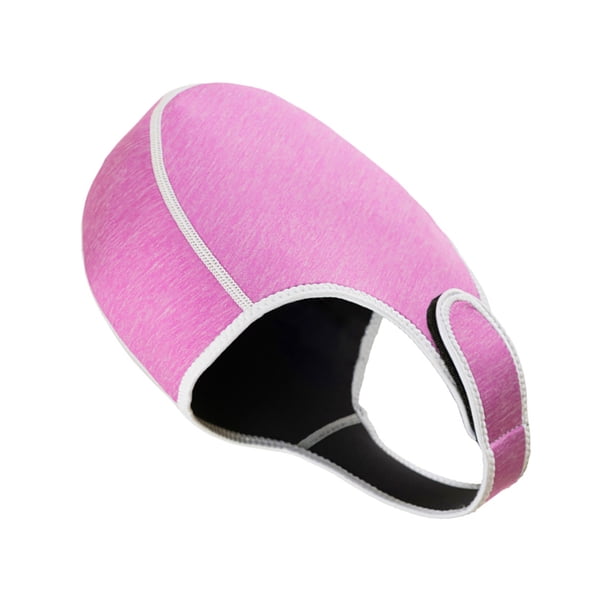 Qarigey Gorros de natación de 2mm, juego de esnórquel de protección de neopreno limpio, accesorios de playa, gorro de baño impermeable de Color Sombreros Rosa Qarigey AP008049-03