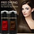 thumbnail image 4 of Shampoo Hair Dye 200ml - Shampoo Hair Dye Dark Brown For Women, Hair Dye Shampoo And Conditioner Black Hair, Shampoo And Hair Tools Gentle And Non Irritating With Good Foaming, 4 of 6