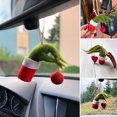 thumbnail image 2 of Coche, Colgante De Brazo De Elfo De Navidad, Colgante De Árbol De Navidad, Colgante De Espejo Retrovisor Para Coche, Decoración Colgante sonducket HA041425-02, 2 of 6