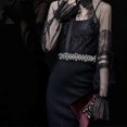 thumbnail image 5 of Sparkly Rhinestone Belt Elastic Corset Belt Crystal Belt For Evening Dresses, 5 of 5