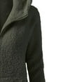 thumbnail image 6 of XIAfhje Women's Fleece Jacket Clearance Winter Warm Teddy Jackets Soft Fluffy Coat Hooded Overcoat Cardigan Full Zip Casual Loose Comfy Ladies Jumper Tops, 6 of 6
