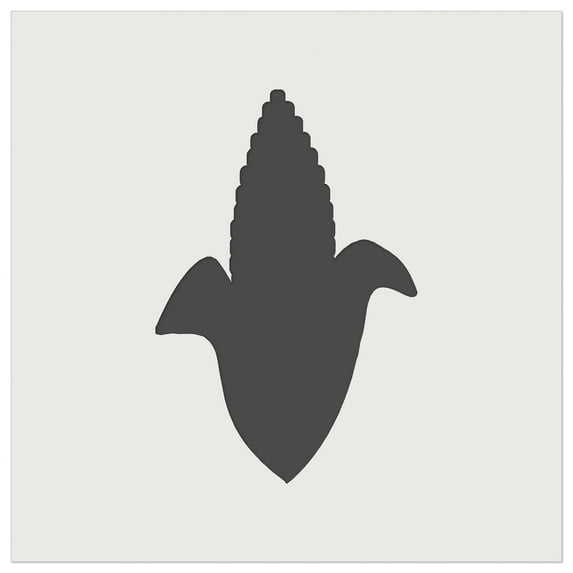 Corn on the Cob Solid DIY Cookie Wall Craft Stencil - 4.5 Inch