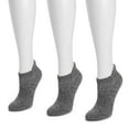 thumbnail image 3 of MUK LUKS Women's 3 Pack Cotton Compression Ankle Socks, 3 of 6