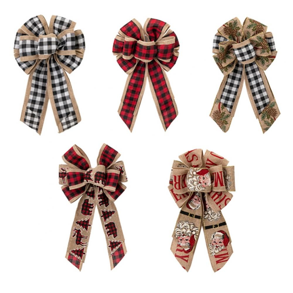 Large Outdoor Christmas Bows for Wreaths Bows for Christmas Tree
