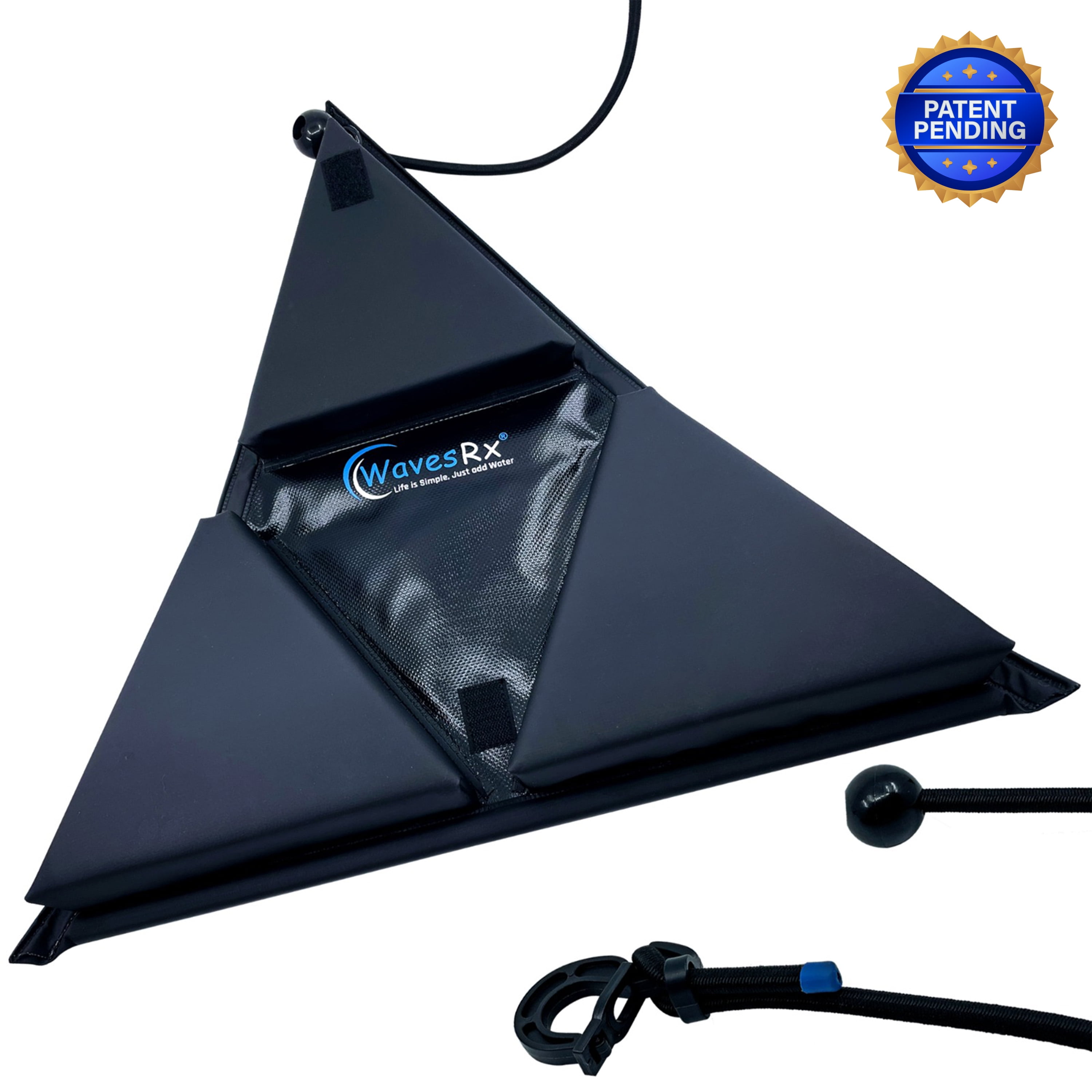 WAVESRX PWC Fender Bumper 1 Pack for Safer Jet Ski Docking Foldable