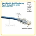 thumbnail image 2 of Tripp Lite 200ft Cat6 Gigabit Solid Conductor Snagless Patch Cable (M/M) - Blue, 2 of 3