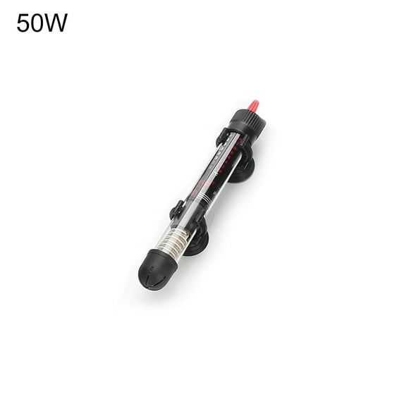 Naierhg Aquarium Heater Visble Temperature Setting Heating Insulation Adjustable Tortoise Fish Tank Heating Rod with Sucker Aquarium Supplies