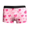 thumbnail image 4 of Wxolcjlv Valentine's Day Mens Trunks Love Heart Print Boxer Briefs Valentines Rose Boxers Underwear Cozy Soft Brief Novelty Gifts For Men, 4 of 4