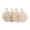 Beige-4pcs, variant on 3/4 Pcs Exfoliating Loofah Sponge Pads Reusable Face Luffa Brush Luffa Body Facials Scrub Pad Manual Facials Cleansing Makeup Remover for Bathing, Showering, Easy to Use & Clean(Beige-3pcs,3x3")