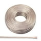 thumbnail image 1 of Cable cubierto de PVC de 20 metros (65.6 pies) 22/2 de Uxcell, cable para altavoces resistente al calor de 300V, claro, plateado, marrón, 1 of 7