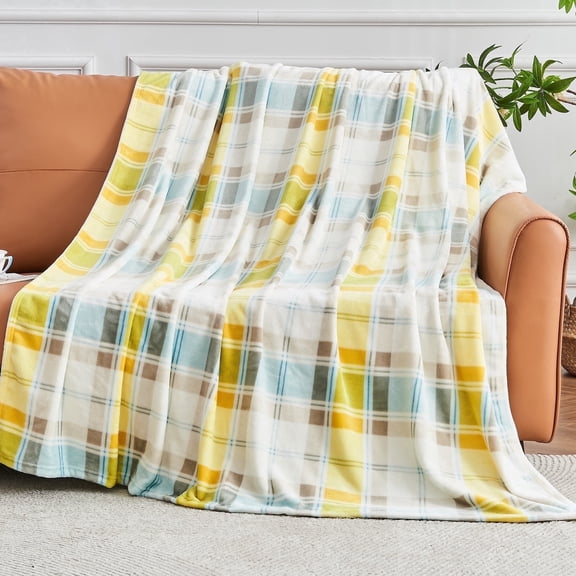 Gogreen Cozy Blanket Printed Blanket Twin Blanket - 300 GSM Fleece Blanket Twin Size Blanket for Home Decoration, Ultra Soft Blanket Microfiber Twin Blanket (Twin - 60" x 80")