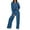 Blue, variant on Tracksuits for Women 2 Piece Long Sleeve Turn down Collar Zip Pullover Straight Leg Drawstring Pants Casual Loose Fall Dressy Sweatsuits