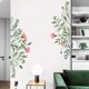 thumbnail image 5 of Vinilos Decorativos CHAO PÉTALOS DE FLORES 110x47cm Adhesivo de Pared Autoadhesivo Plantas Verdes Primavera Naturaleza Decoración para Salón Dormitorio Cocina Pasillo Entrada, 5 of 5