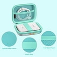 thumbnail image 6 of Fintie Protective Case for Canon Ivy Mini/Canon Ivy 2 Mini/Ivy CLIQ/Ivy CLIQ+/ Ivy CLIQ2/ Ivy CLIQ+2 Instant Camera Photo Printer - Shockproof Hard Shell Carrying Case, Emerald Marble, 6 of 7