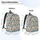 thumbnail image 2 of Easygdp Train Mochila de Lona Resistente para Laptop, Compatible con Laptops de 15 a 17 pulgadas, Ideal para Escuela, Trabajo y Viajes-Medium, 2 of 5