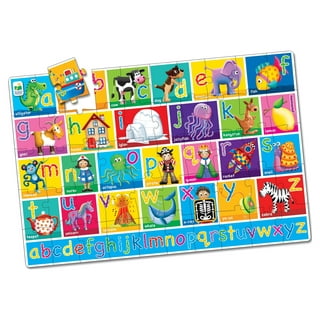 Etna Wood Peg Puzzle Set With 6 Puzzles And Wire Storage Rack – Abc,  Numbers, Shapes, Vehicles And Animals Educational Puzzles For Kids 3 And up  – Wooden Puzzles For Children Aged