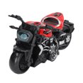 thumbnail image 4 of Modèle de Moto en Alliage, Jouet de Simulation de Moto à Double Roue pour 3+ Ans pour Extérieur Rouge, 4 of 8