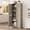 New Gray, variant on 70in Tall Freestanding Kitchen Pantry Cabinet with 4 Doors & Adjustable Shelves, Large Utility Hutch Cupboard Storage for Dining Bathroom Living Room, New Gray