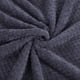 thumbnail image 5 of Soft Mesh Flannel Fleece Blanket Plush Light Purple 180 x 200cm, 5 of 11