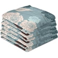 thumbnail image 7 of Roses Butterflies Kitchen Dish Towels 4 Pack Absorbent Hand Towels, Lint-Free 18"x28" Spring Flowers Fast Drying Hanging Dishcloths for Cooking Baking Home Clean, 7 of 7