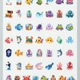 thumbnail image 4 of 35pcs-50pcs Colorful Animal Stickers Marine Life Stickers Cute Sea Creature Stickers for Laptops Phones Suitcases, 4 of 9