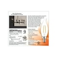 thumbnail image 4 of GE LED Light Bulbs, 40 Watts, Soft White, CA11 Bulbs, 13yr, 4pk, 4 of 10