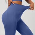 thumbnail image 5 of Women's High Waisted Scrunch Yoga Pants, Butt Lifting Peach Butt Fitness Leggings for Women, Soft Comfortable High Rise Workout Pants for Gym, Yoga and Daily Wear Purple, 5 of 7
