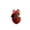 Red B, variant on IPEWLEX Raccoon in Pinecone Christmas Ornament – Woodland Animal Hanging Tree Decor