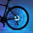 thumbnail image 4 of TIELUTT LED Cycling Wheel Hub Light For Night Riding LED Bike Wheel Light Tire Lights Bike Wheels Lights Road Bike Front Light Street Bikes for Men Bike Rear Rack Rechargeable Rear Bike Light, 4 of 4