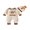 Apricot, variant on RUINIXCW Infant Boy Thanksgiving Outfit Waffle Knit Long Sleeve Romper and Hat Set